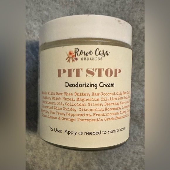 Rowe Casa Organics Pit Stop deodorizing cream Never opened - Picture 1 of 4